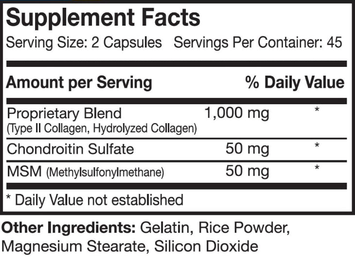 Co-Cell Type II Collagen (90 Capsules) - Image 2