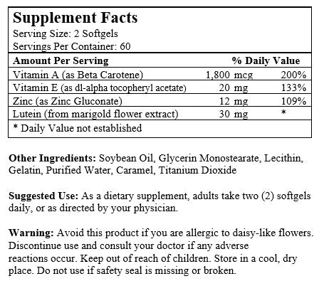 Eyes Aid Formula (120 Softgels) - Image 2
