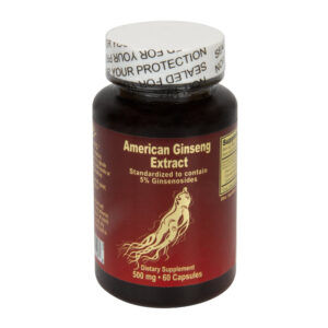 American Ginseng (60 Capsules/ 500 mg)